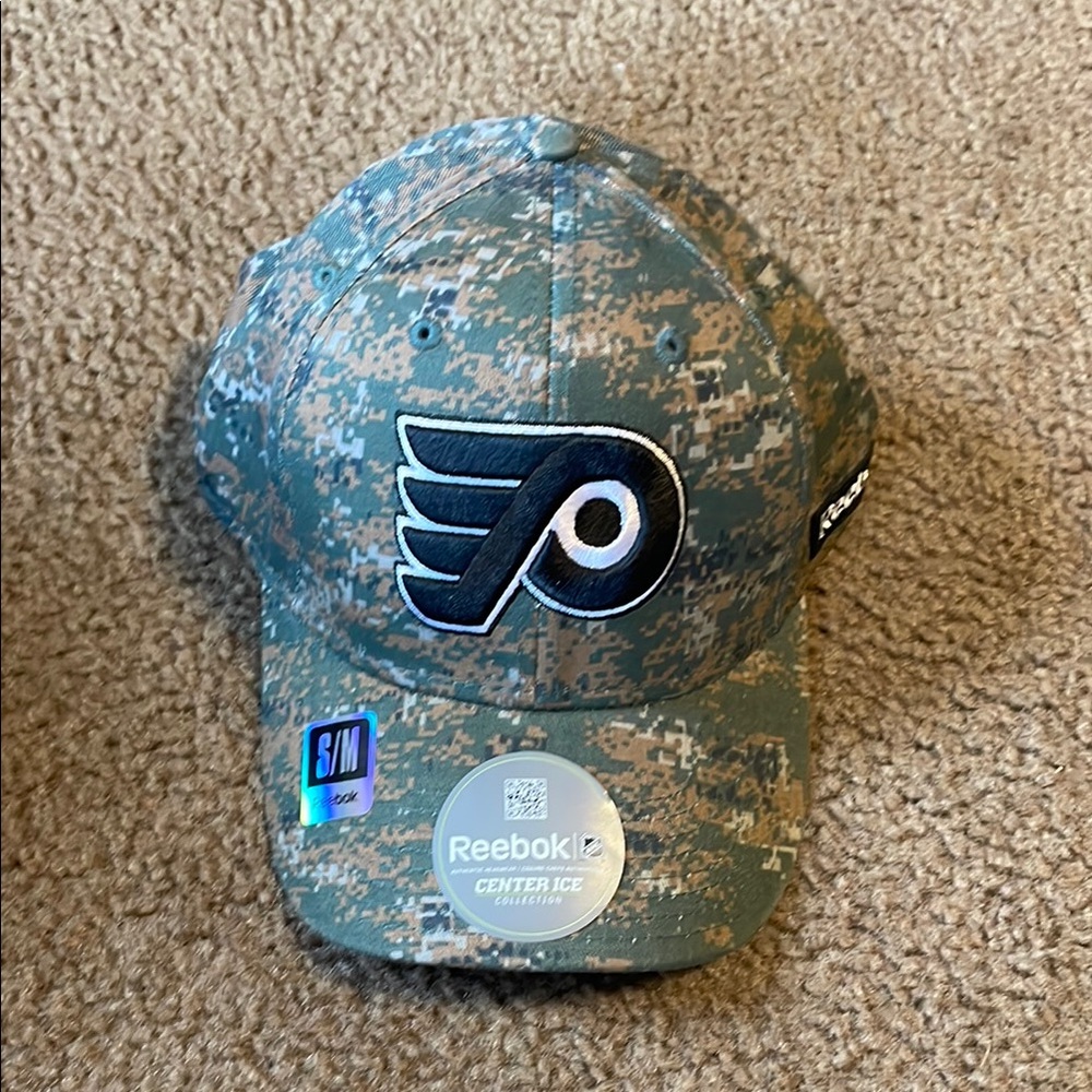 Reebok Digital Camo Cap with Flyers Logo